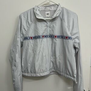 Vans crop quarter zip anorak
